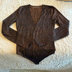 Abercrombie & Fitch Bodysuit, Thong, NEW! Small.